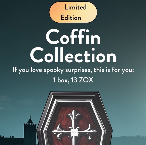 ZOX "EEEEEEK" #490 INTERACTIVE Halloween Coffin DAY 6 Med Collectible Wristband - Picture 8 of 11